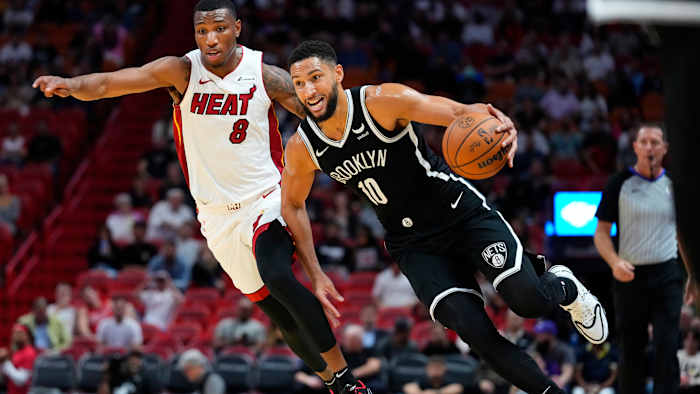 Brooklyn Nets guard Ben Simmons.